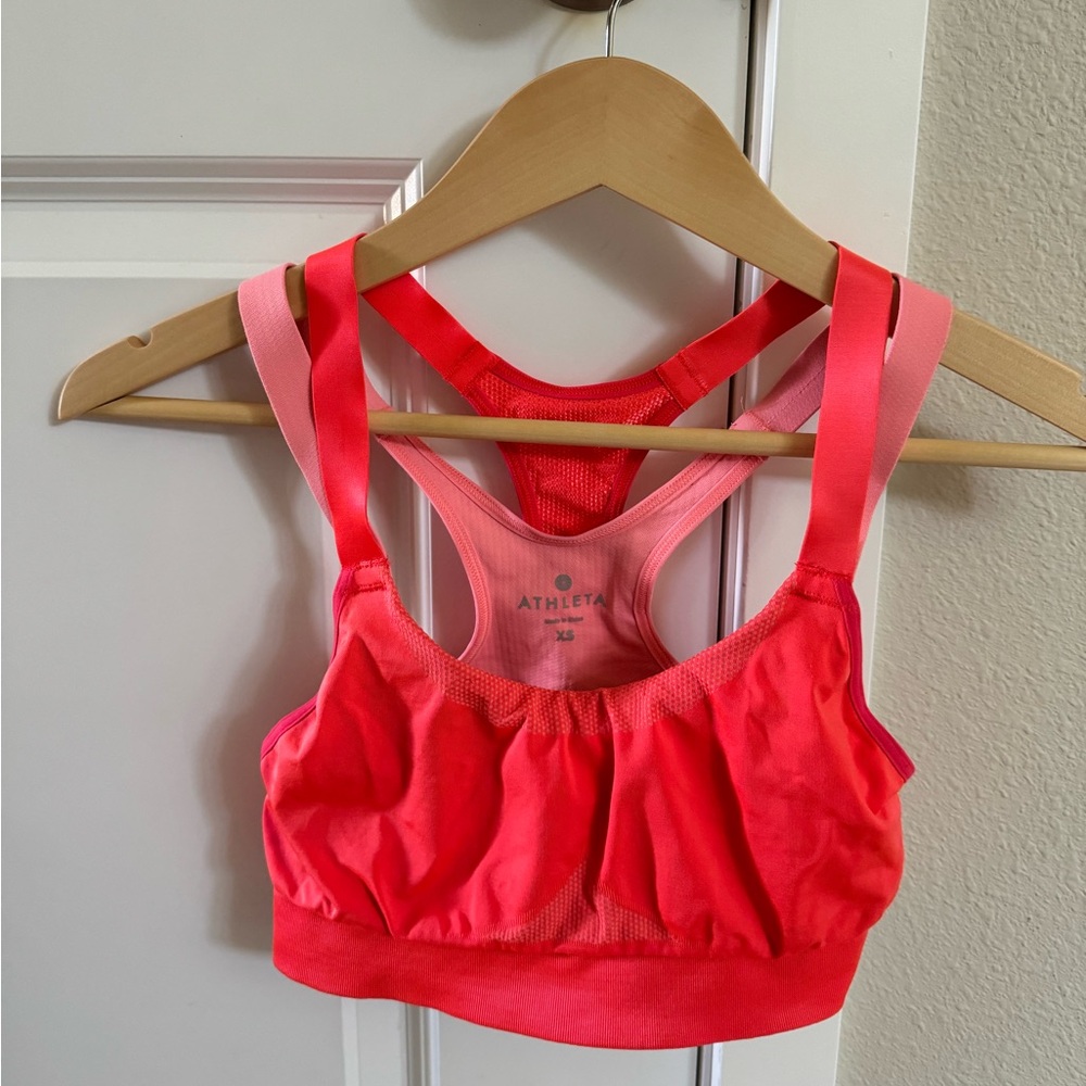 Athleta | Double-Under Racerback Sports Bra | only worn 2-3 times | XSmall